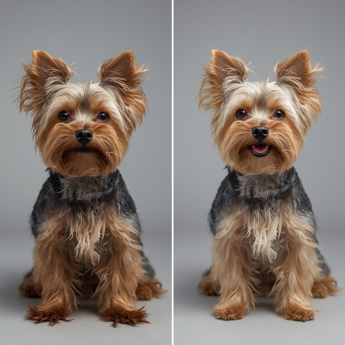 Antes / Después - Yorkie